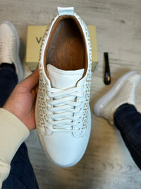 Pantofi Sport Barbati Siret Design VSC ALB Piele Naturala 100% COD 931