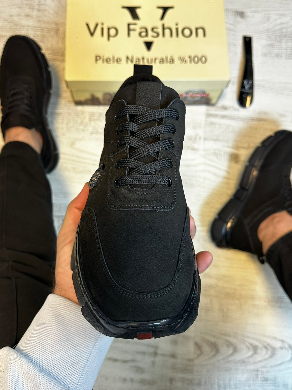 Pantofi Sport Barbati Cusuti B new style Premium,Talpa Moderna, Piele Naturala 100% cod 947