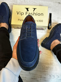 Pantofi Casual Piele Naturala 100% INDIGO Barbati COD 940