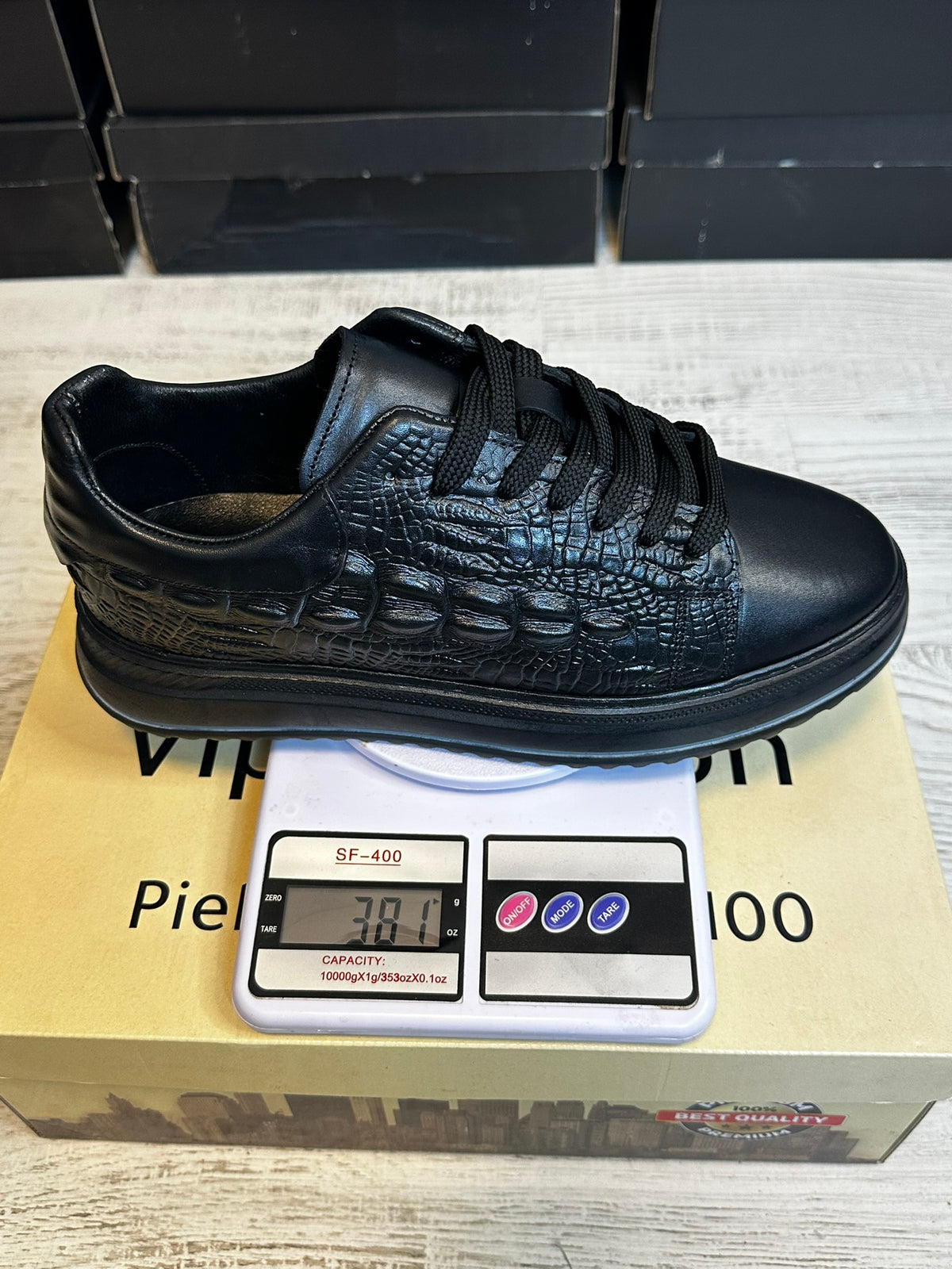 Pantofi Sport Barbati Cusuti CROCO-STYLE , Piele Naturala 100% cod 962