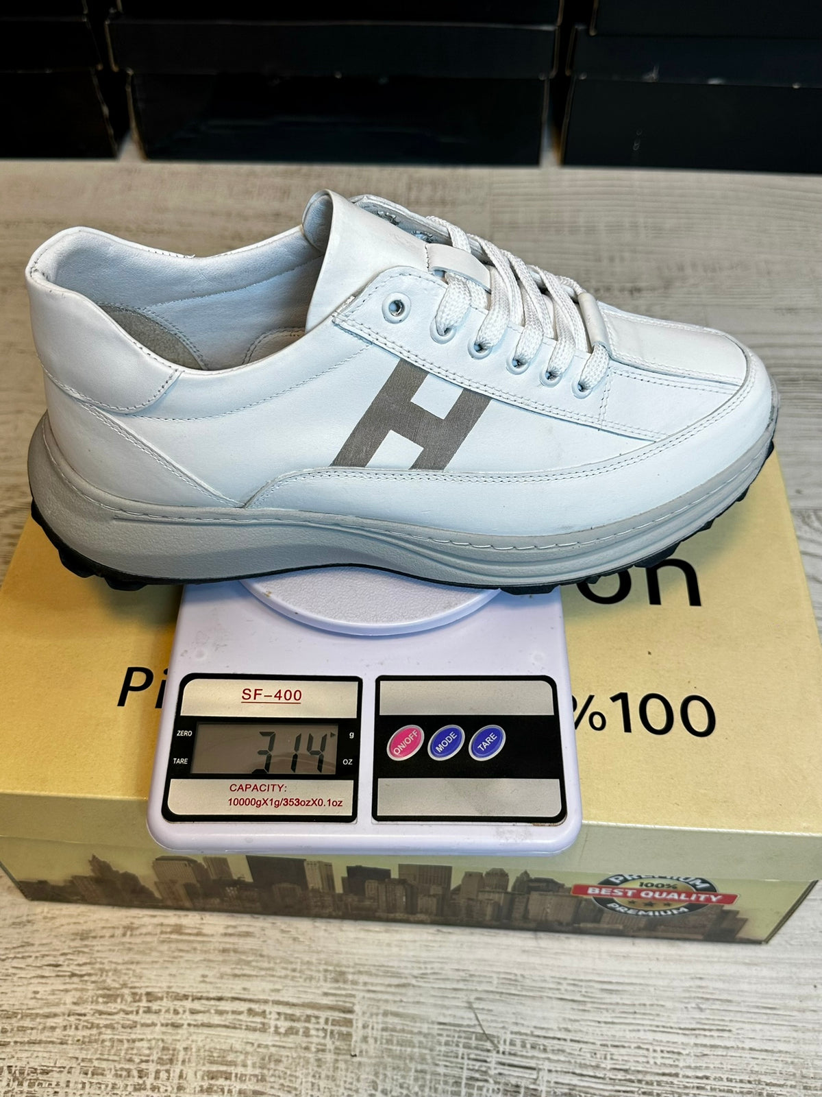 Pantofi Sport Barbati Cusuti H Fasion Premium, Piele Naturala 100% cod 957