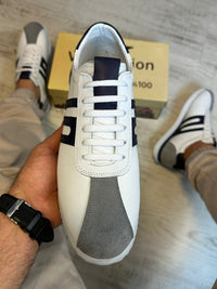 Pantofi Sport Barbati Cusuti  Fasion Premium, Piele Naturala 100% COD 979