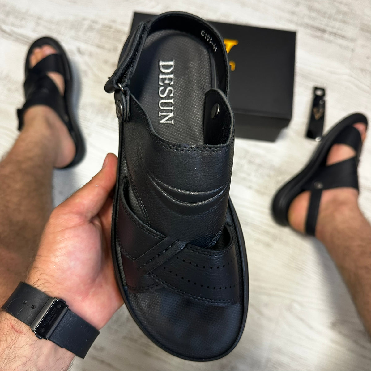 Papuci - Sandale D  Barbati Premium COD 785