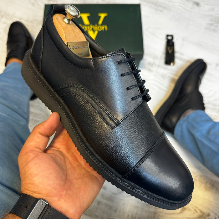 Pantofi Oxford Piele Naturala Barbati COD 804