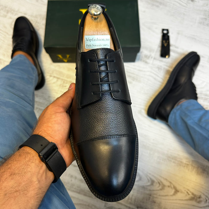Pantofi Oxford Piele Naturala Barbati COD 804