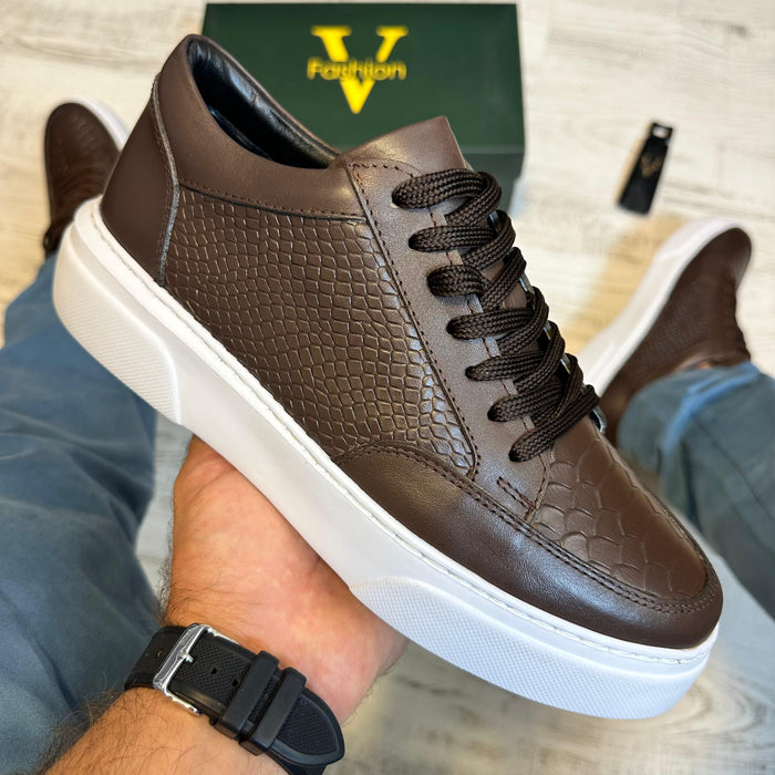 Pantofi Sport barbati Premium , usori , confortabili , Piele Naturala cod 829