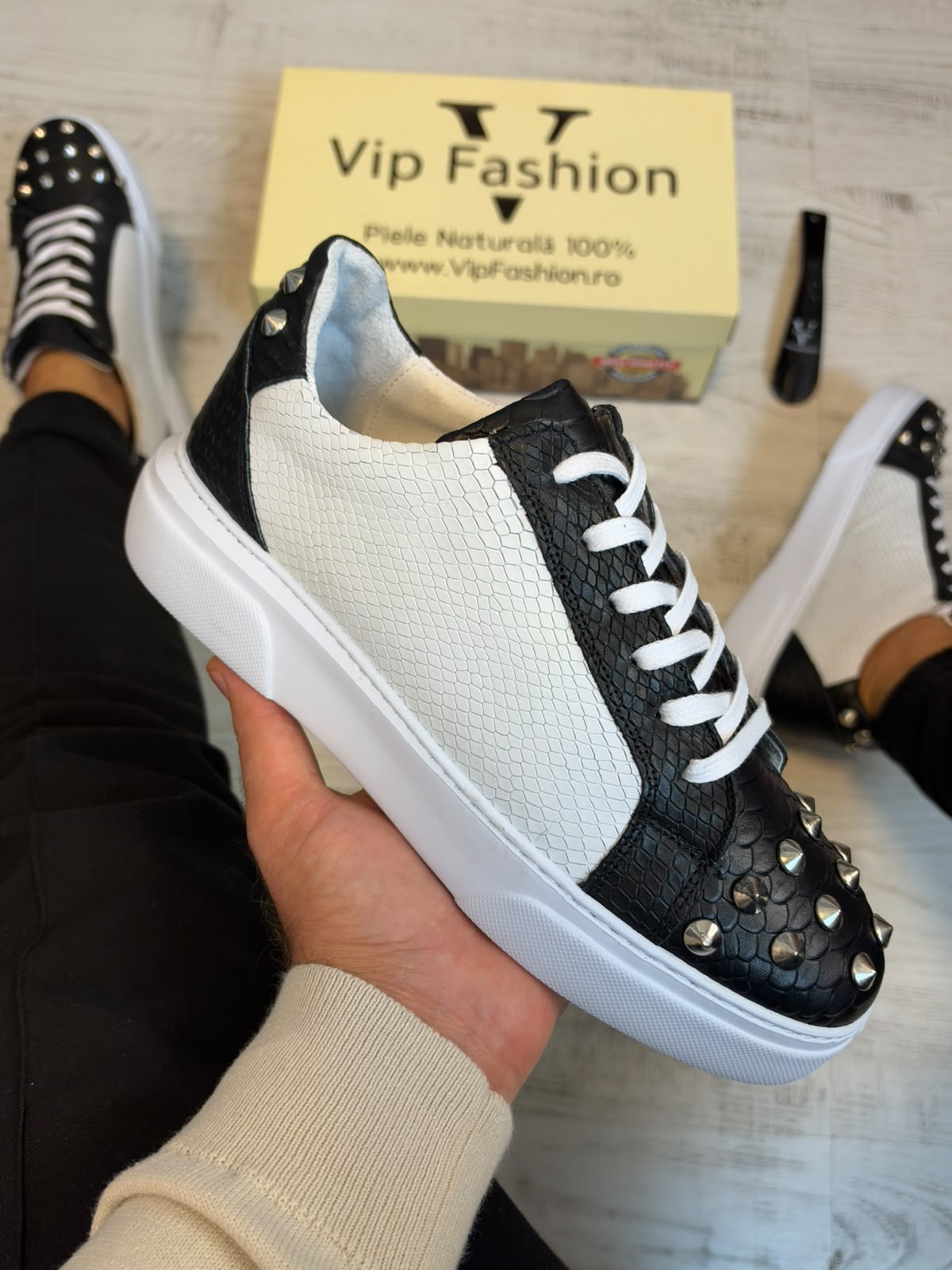 Pantofi Sport Barbati Casual Piele Naturala 100% COD 184