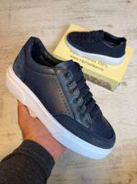 Pantofi Sport Barbati Casual Piele Naturala 100% COD 175