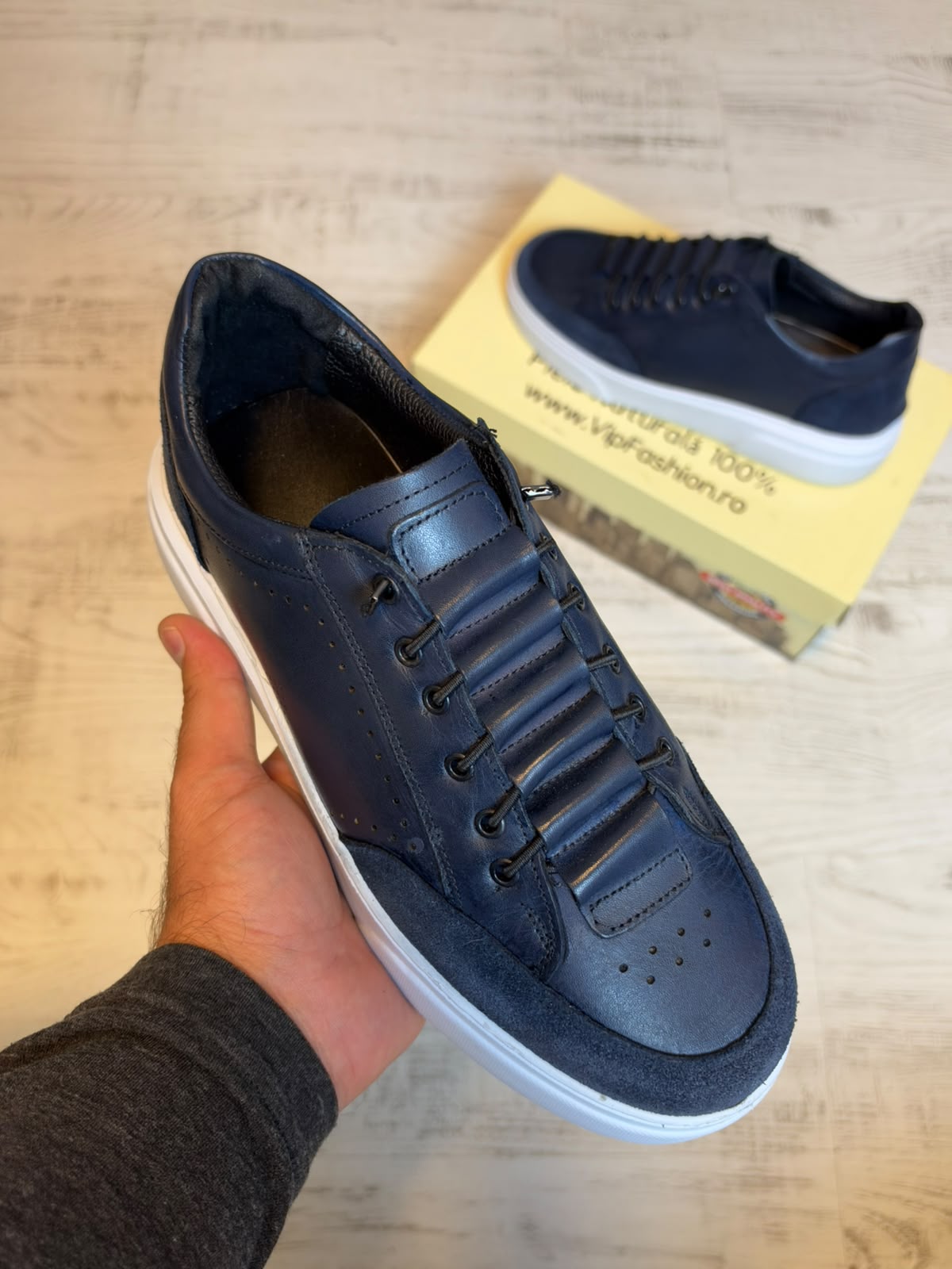 Pantofi Sport Barbati Casual Piele Naturala 100% COD 175