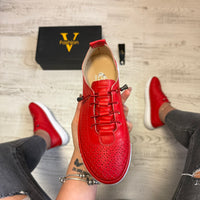 Pantofi damă casual cu șiret elastic din piele naturală Cod 752