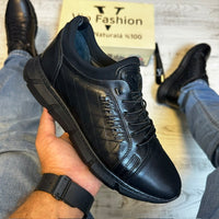 Pantofi Sport Barbati Casual SNEAKER Piele Naturala 100% COD 137