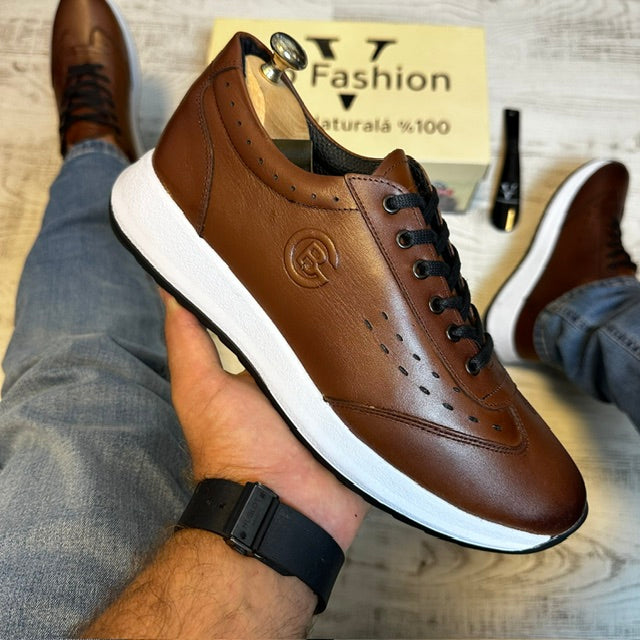 Pantofi Sport Barbati Casual B NEW Piele Naturala 100% COD 135