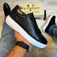 Pantofi Sport Barbati Casual VFasion Piele Naturala 100% COD 136