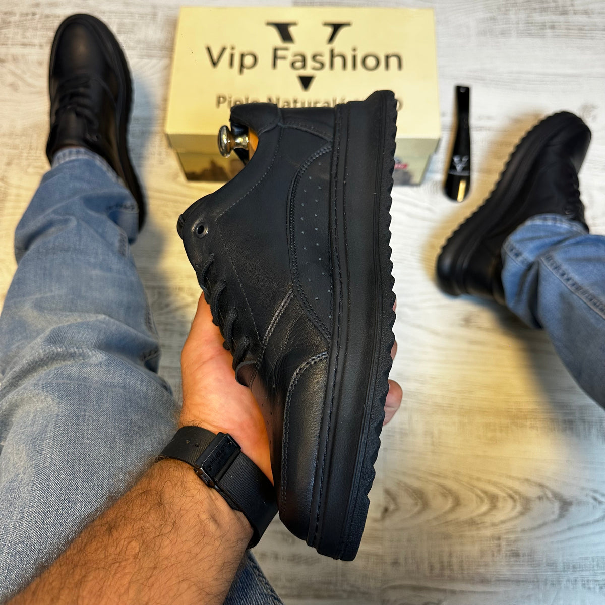 Pantofi Sport Barbati Casual Piele Naturala 100% COD 139