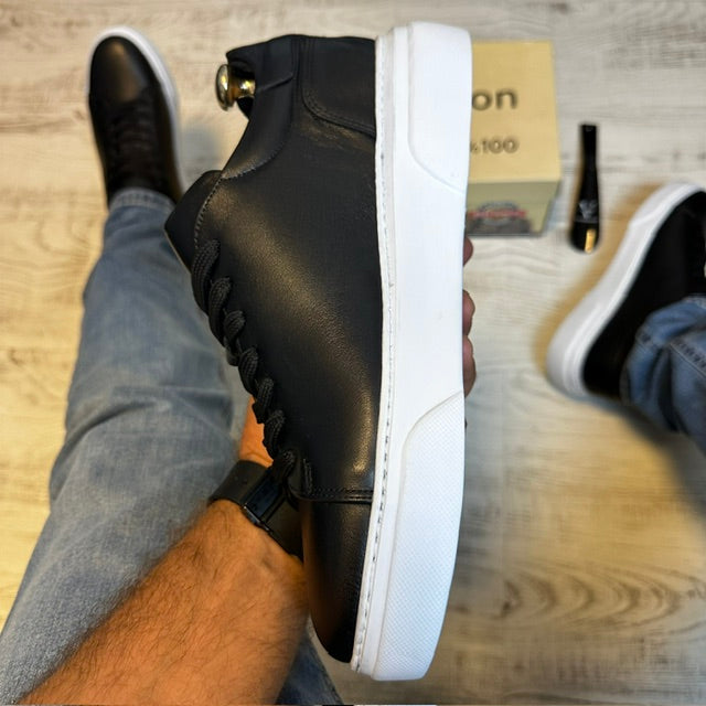 Pantofi Sport Barbati Casual VFasion Piele Naturala 100% COD 136