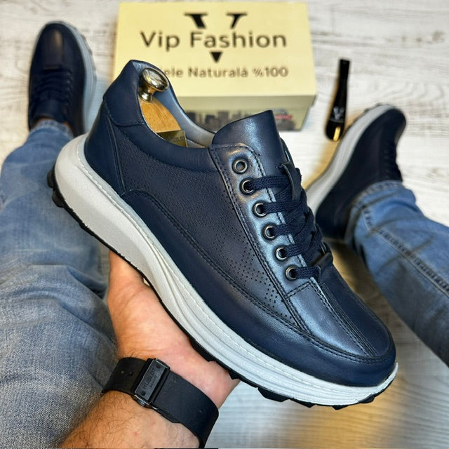Pantofi Sport Barbati Casual Piele Naturala 100% COD 145