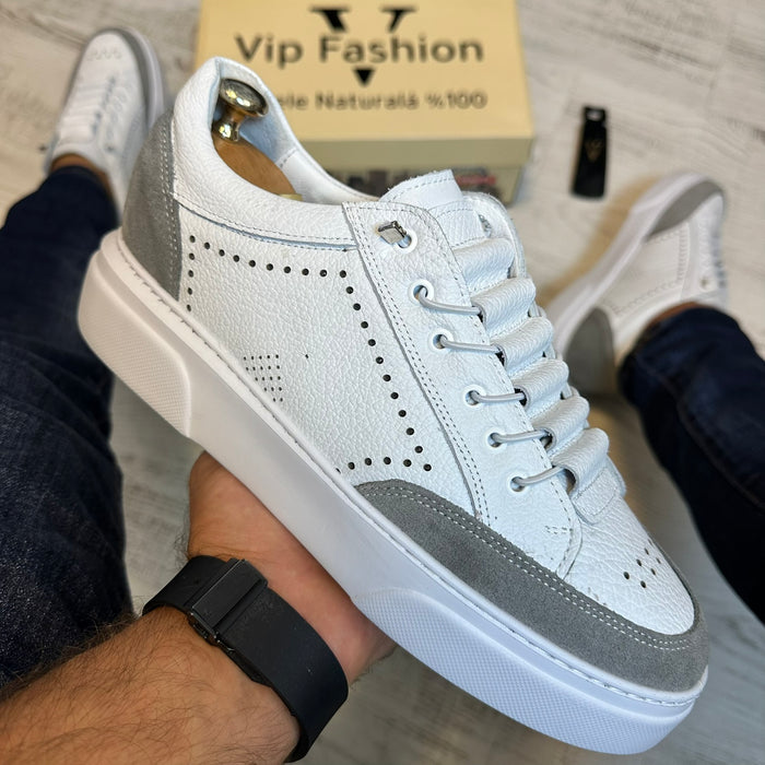 Pantofi Sport barbati Premium , usori , confortabili , Piele Naturala cod 834